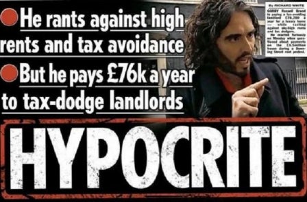 Russell Brand threatens to sue Sun again after 'hypocrite' front page